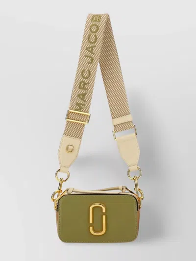Marc Jacobs Block Design Gold-tone Hardware Cross-body