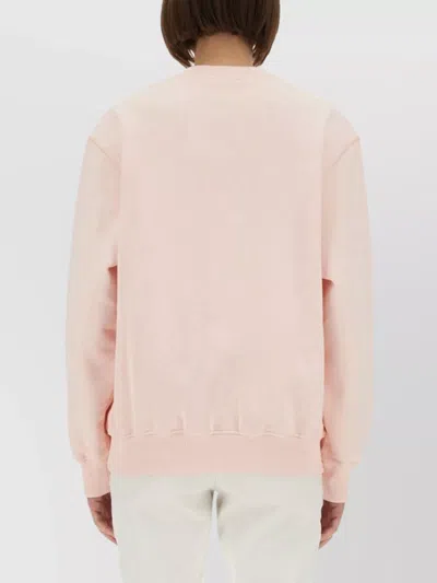 Casablanca Mountain Sports Crewneck Sweater In Pink