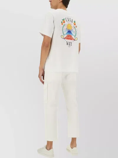 Casablanca Casa Way Mountain Printed T-shirt