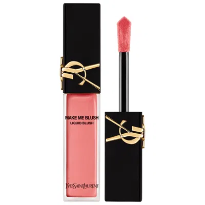 Saint Laurent Make Me Blush 12h Blurring Liquid Blush 74 Hibiscus Heat 0.51 Oz/15 ml
