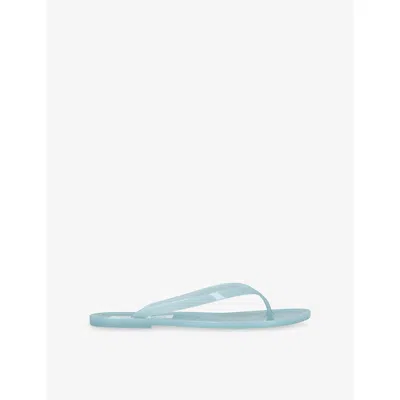 Christopher Esber Jo Pvc Flip Flops In Blue