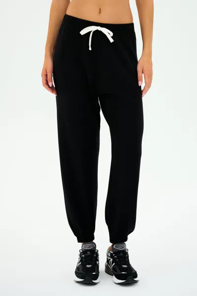 Splits59 Andie Oversized Fleece Sweatpant In Black