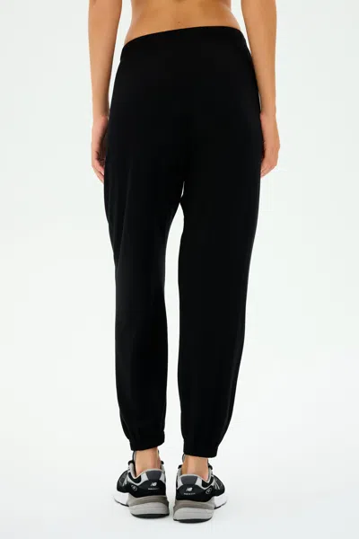Splits59 Andie Oversized Fleece Sweatpant In Black