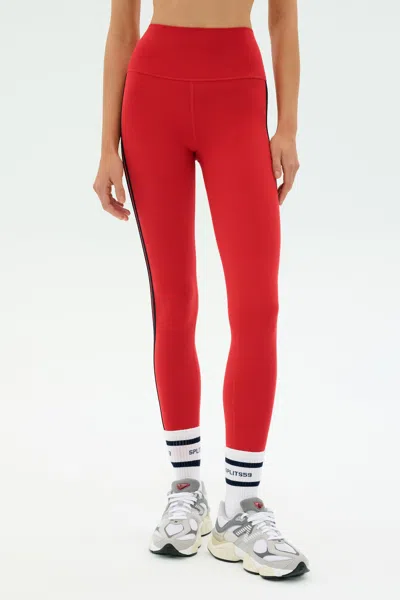 Splits59 Ella High Waist Legging In Red