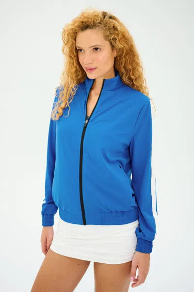 Splits59 Max Rigor Track Jacket In Blue