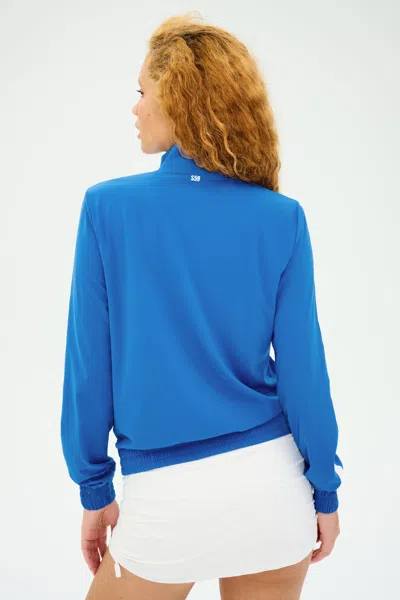 Splits59 Max Rigor Track Jacket In Blue
