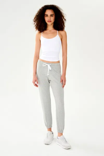 Splits59 Sonja Fleece Sweatpants In Heather Grey