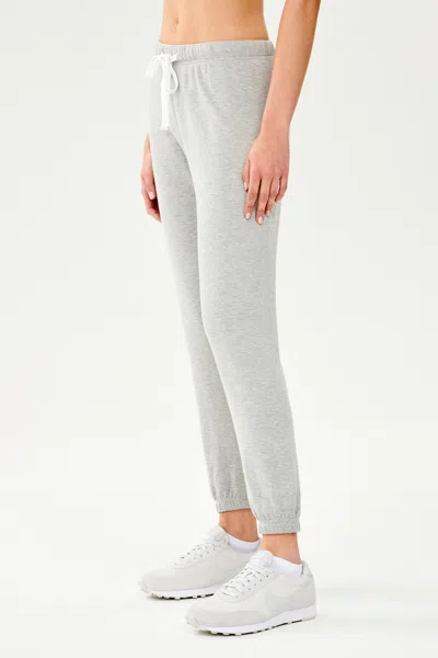 Splits59 Sonja Fleece Sweatpants In Heather Grey