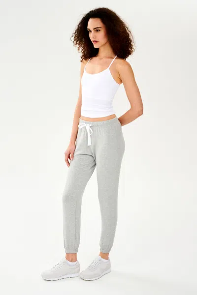 Splits59 Sonja Fleece Sweatpants In Heather Grey