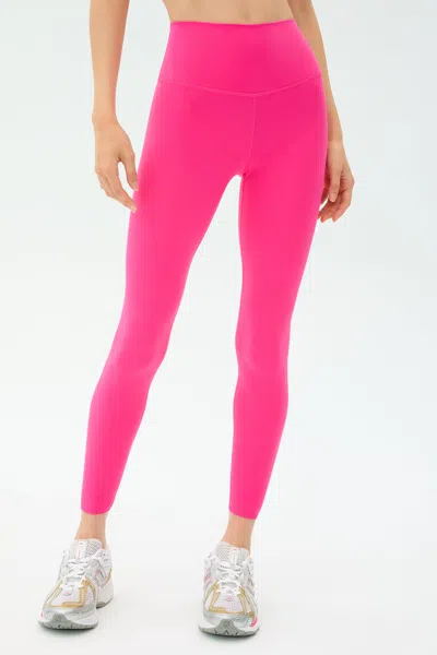 Splits59 Sprint Rigor High Waist Ankle Leggings In Pink