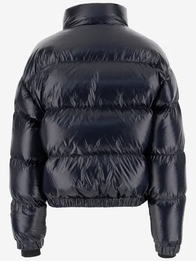 Ienki Ienki Apres Ski Cool Down Jacket With Glitter In Blue