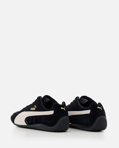 Puma Speedcat Og Logo Detailed Sneakers In Black