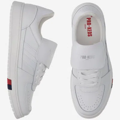 Pro-keds Pro Keds Field King Leather Sneakers In White