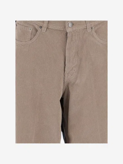 Haikure Cotton Pants In Brown