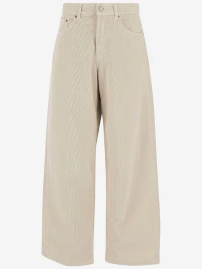 Haikure Bethany Velvet Trousers In Brown