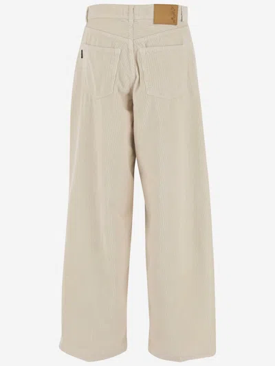 Haikure Bethany Velvet Trousers In Brown