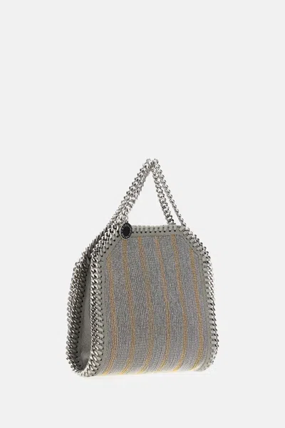 Stella Mccartney Falabella Striped Metallic Bag