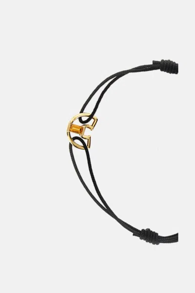 Aliita Letra C Ct Bracelet In Black