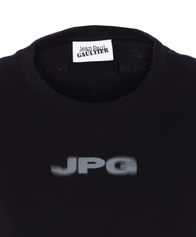 Jean Paul Gaultier T-shirt "jpg" In Black
