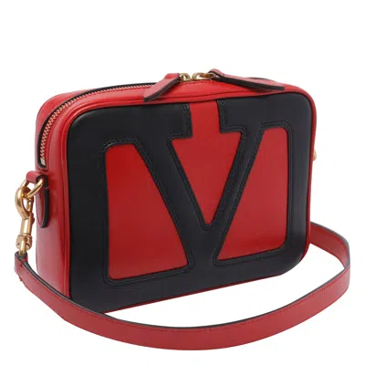 Valentino Garavani Superstar Chain Belt Bag In Red