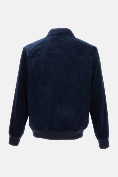 Apc A.p.c. 'gilles' Jacket In Blue