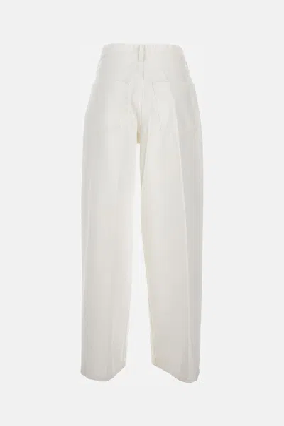 Agolde Wide Jeans Vana Fold White