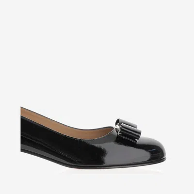 Ferragamo Vara Soft' Pumps In Black