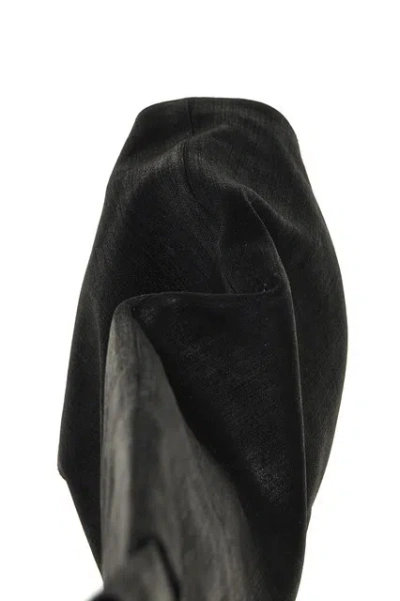 Rick Owens Drkshdw Drkshdw By Rick Owens Boot-shaped Sneakers With Shark-tooth Rubber Sole