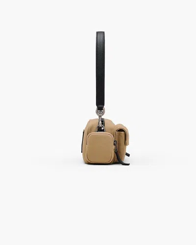 Marc Jacobs Borsa A Tracolla The Cargo Canvas Camel In Nude