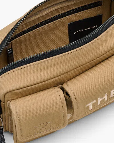 Marc Jacobs Borsa A Tracolla The Cargo Canvas Camel In Nude