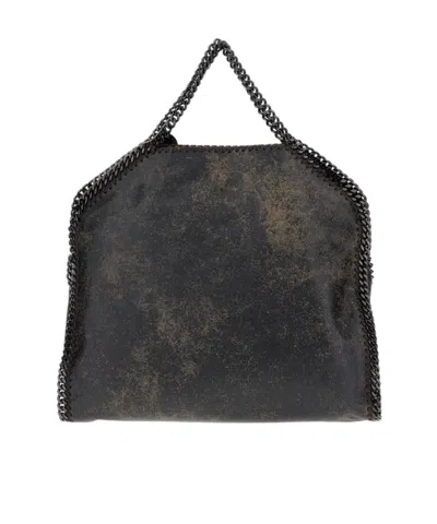 Stella Mccartney Aged Alter Suede 3-chain Cross-body Bag