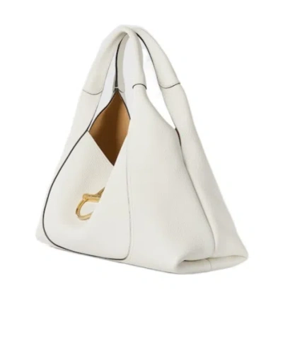 Gucci Softbit Small Shoulder Bag In White