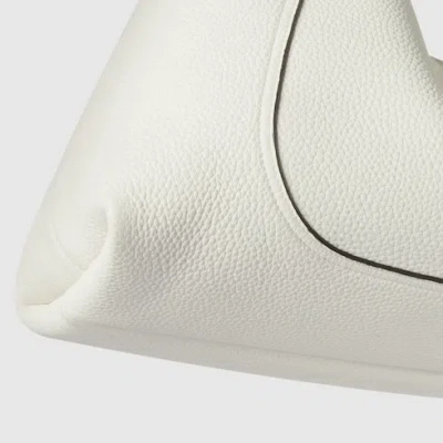 Gucci Softbit Small Shoulder Bag In White