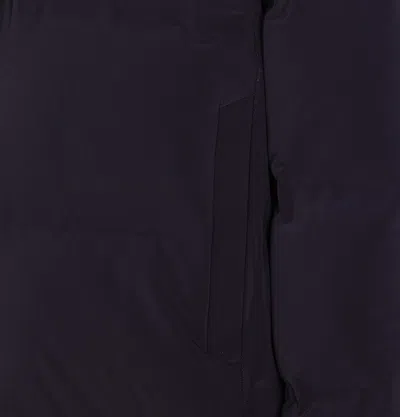 Herno New Impact Medium Weight Hooded Down Jacket In Blue