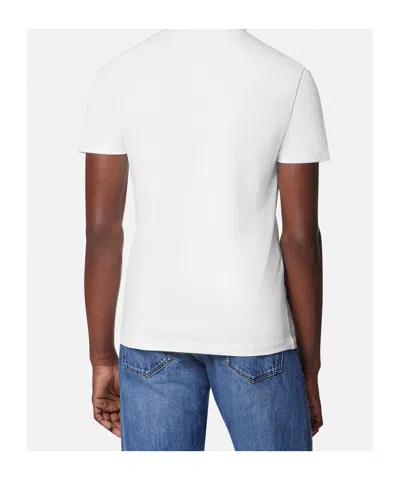 Versace Man T-shirt White Size L Cotton In White