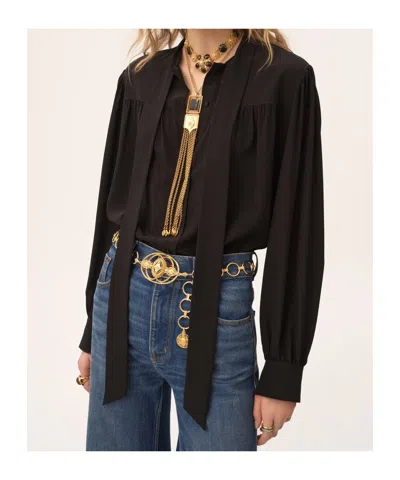 Chloé Long-sleeved Tops In Black