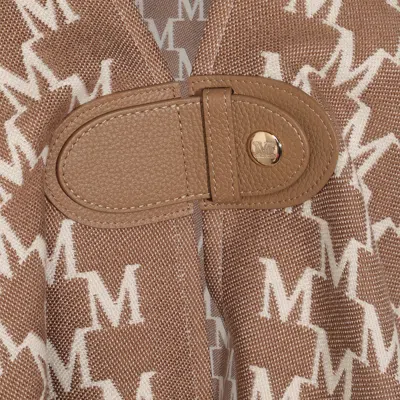 Max Mara Brown Neutral Capes In Brown