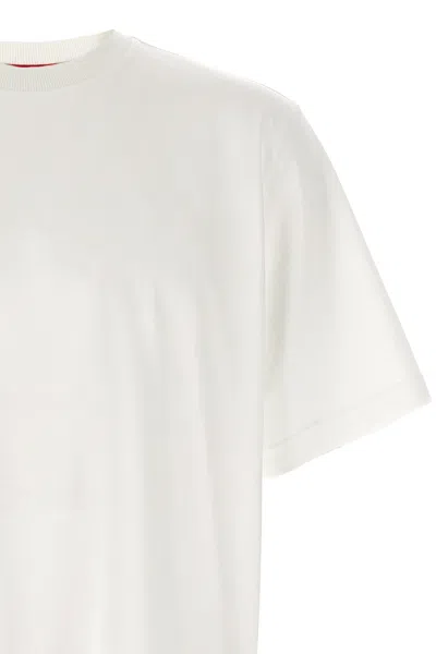Thom Browne 'rwb Knit Trim' T-shirt In White
