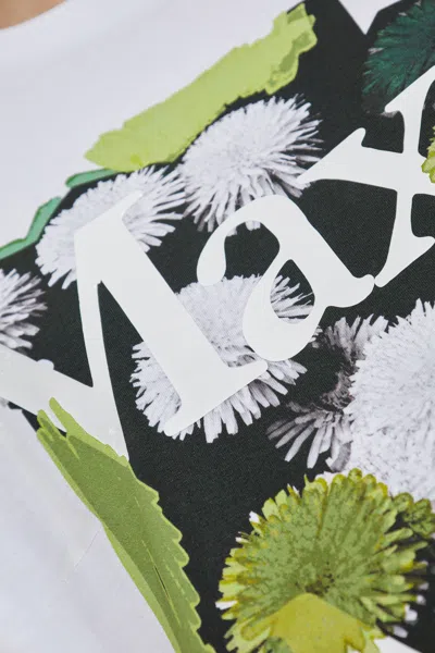 Max Mara Sequoia Printed T-shirt In White