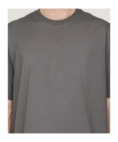 Y-3 Graphic Short Sleeve Tee T-shirt In Gray
