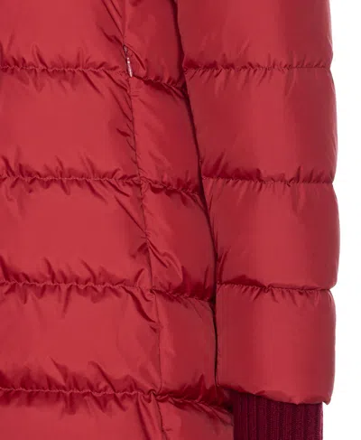 Herno A-shape Chamonix Down Jacket In Red