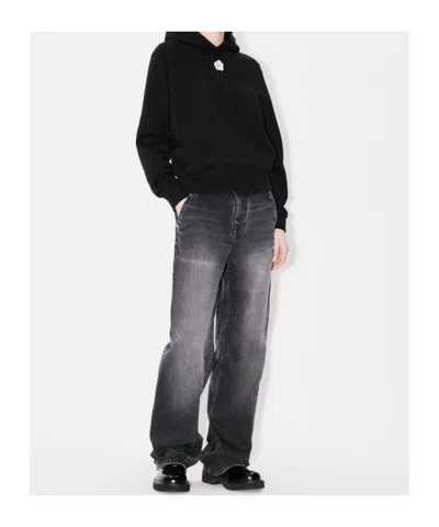 Kenzo Boke Flower 2.0 Hoodie In Black