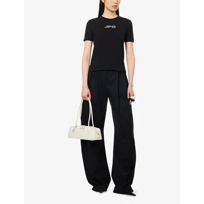 Jean Paul Gaultier T-shirt "jpg" In Black