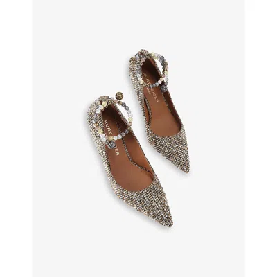 Kurt Geiger Embellished Belgravia Jewel Pumps 85
