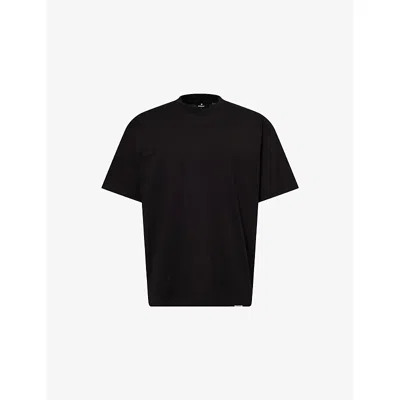 Represent Oversized T-shirt Short Sleeves Crew Neck In Black