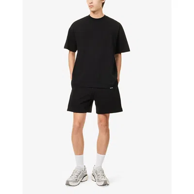 Represent Oversized T-shirt Short Sleeves Crew Neck In Black