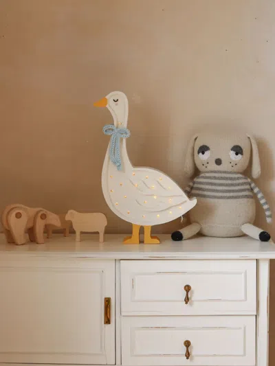 Little Lights Duck-shaped Decorative Lamp In White