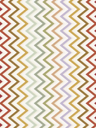 Missoni Watamu Zigzag-patterned Tablecloth In Multi