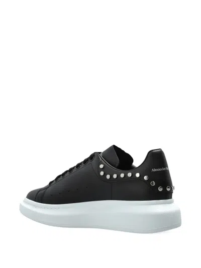 Alexander Mcqueen Studded Oversize Sneakers In Black