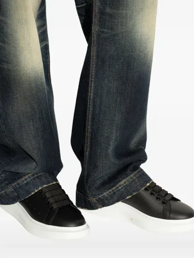 Alexander Mcqueen Studded Oversize Sneakers In Black